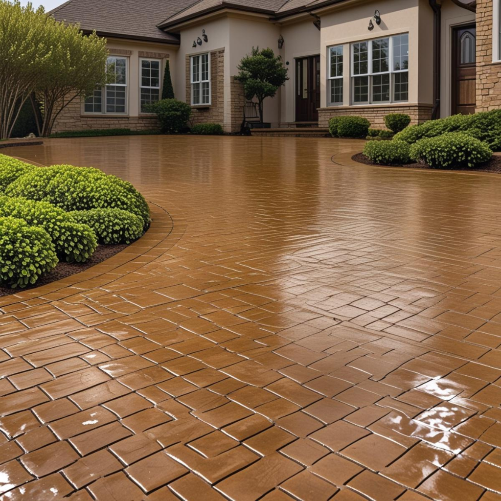 Concrete Driveways by WCD Mostyn driveway company