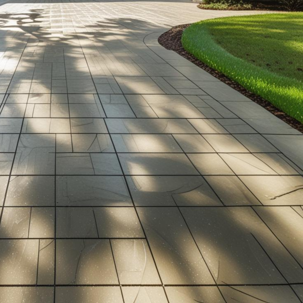 Concrete Paving Services by Mostyn driveway company