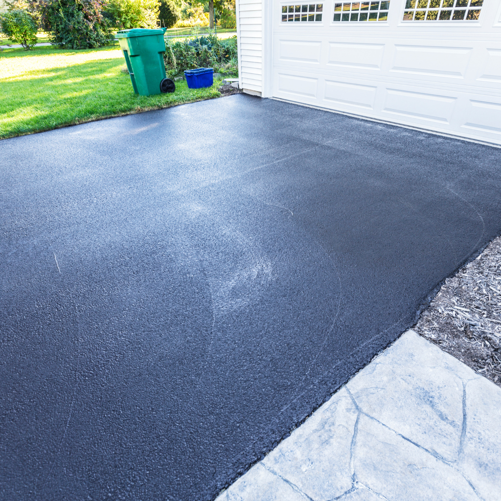 New Tarmac Drive by WCDby Mostyn driveway company